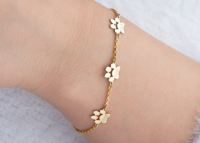 Paw Charm Bracelet